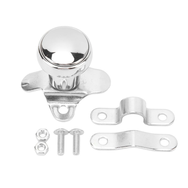 Steering Wheel Spinner Knob High Grade Aluminum Wide Application Steering Wheel Spinner - Ergonomic Design Reduced Resistance Heavy Duty Steering Wheel Knob for Cars Trucks Tractors Boats - Image 1