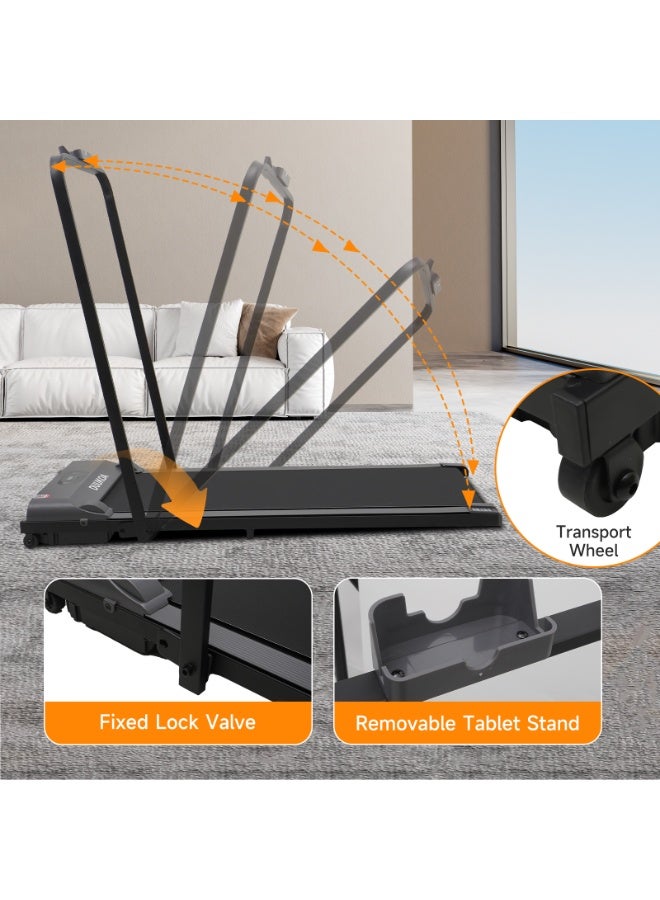 Foldable Walking Pad Treadmill Portable Treadmill with APP for Home Space Saving Design image 6