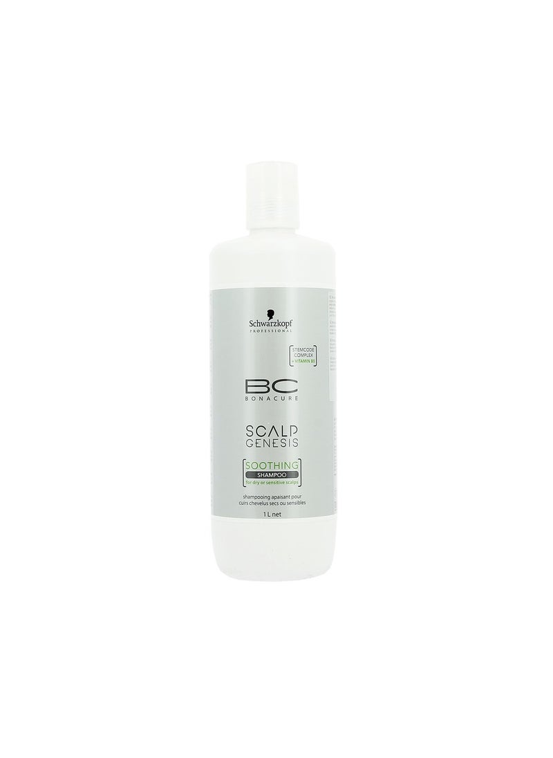Schwarzkopf BC Scalp Genesis Soothing Shampoo For Sensitive Scalp - 1000ml