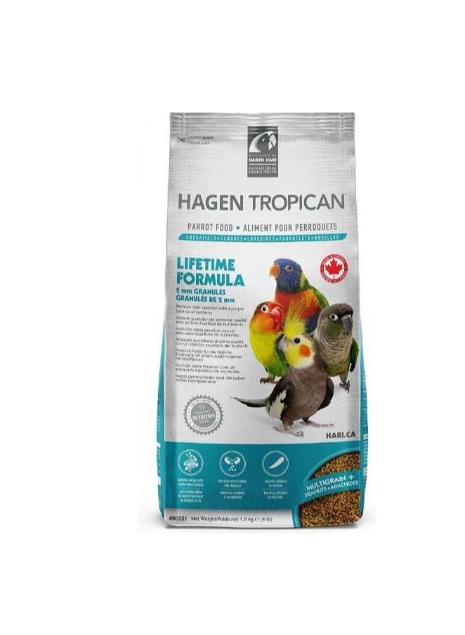 Hari Tropican Life Time Formula - Medium Parrot - 1.8kg