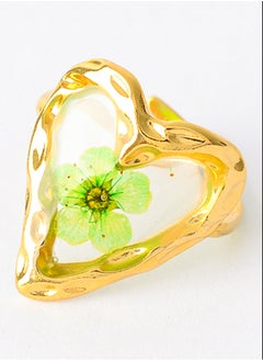 Adjustable heart ring with a rose design - pzsku/ZB8B61AF67957F3572917Z/45/_/1729438324/81d53c10-0e93-4aa2-bd26-49fc9f319021