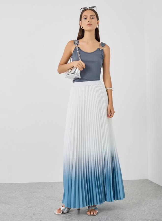 تايك تو توب بحمالات بتفاصيل مشبك مزدوج