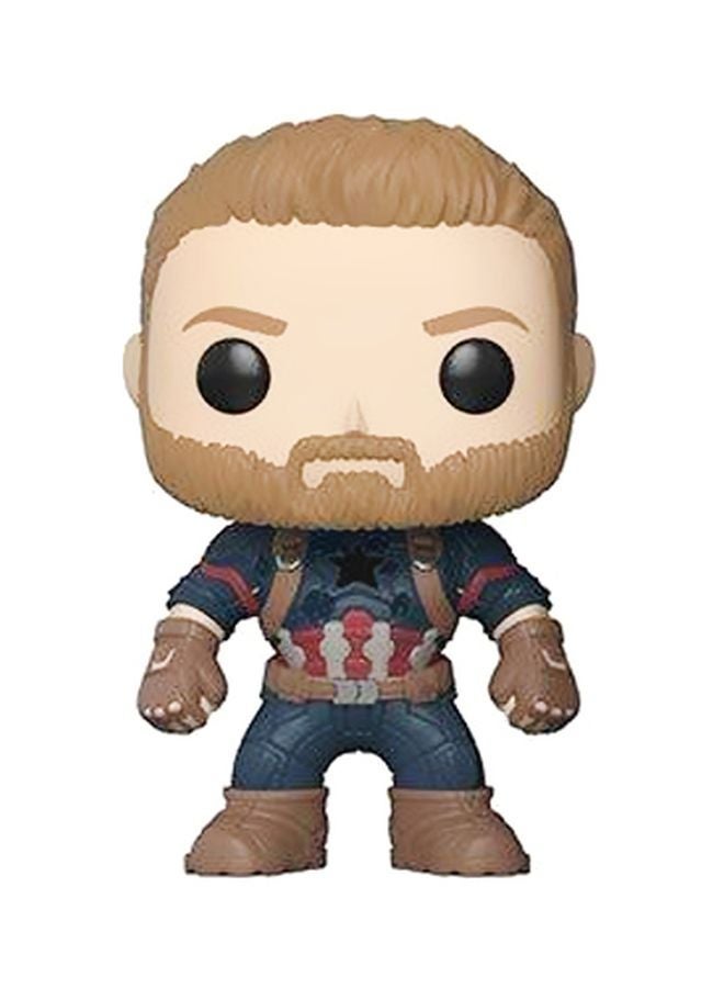 NIBEMINENT Marvel Avengers Infinity War Captain America Bobblehead - Image 1