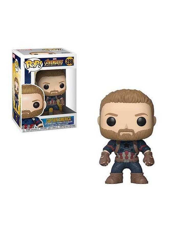 NIBEMINENT Marvel Avengers Infinity War Captain America Bobblehead - Image 2