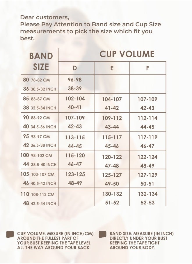 Every Woman Knows - Bust Lifting Wireless Bra with Wide Adjustable Straps and No Underwire 36-48 DEF - Image 1