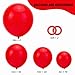 RUBFAC 154pcs Red Balloons Different Sizes 18 12 10 5 Inch for Garland Arch Premium Latex Balloons for Valentines Day Birthday Decorations Wedding Baby Shower Party Decor - Image 4