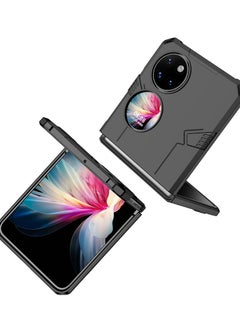 ماركة غير محددة جراب هاتف محمول Huawei P50 Pocket مقاس 6.9 بوصة، غطاء خلفي من النوع الواقي، جراب واقٍ غير لامع، جراب هاتف ذكي Huawei P50 Pocket  - Image 5