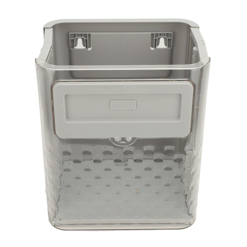 Focket Hanging Trash Can, Foldable Wall Mounted Trash Can with Detachable Scraper for Kitchen Cabinet Door Garbage Bin for Bathroom Bedroom Office RV Car - Image 4