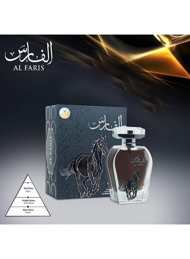 عربيات عطر الفارس EDP 100ملليلتر - Image 2