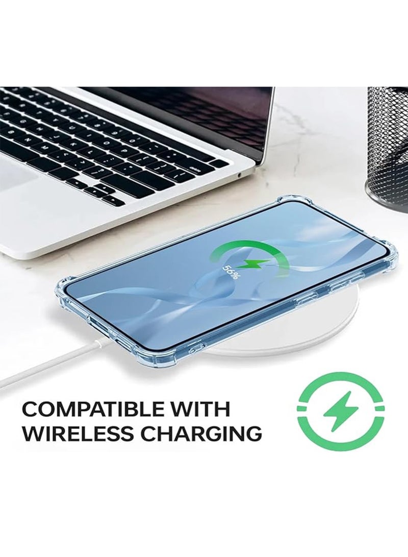 WRISTWISE Case Cover for Honor X5b Clear Protection Clear TPU Anti-Scratch Camera Protective Air-Guard Corners Slim Transparen Cases for Honor X5b Cover Case 6.56 inch - Image 3