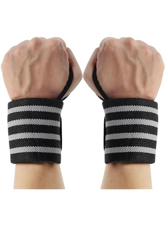 Generic 19'' Professional Wrist Wraps for Weightlifting, Heavy Duty Gym Wrist Straps for Working Out, Weight Lifting Wrist Brace for Men & Women, Wrist Support with Thumb Loop for Bench Press, Deadlift - Image 1