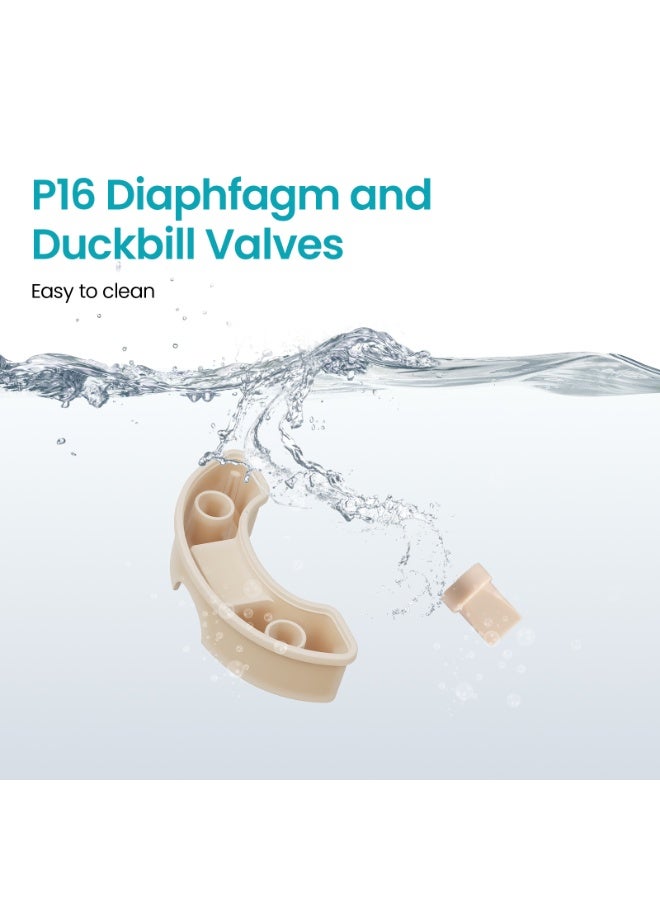 Paruu P16 Diaphragm & Valve Replacement, Only for P16 Wearable Breast Pump, 2 Pack Sets Original Accessories - Image 3