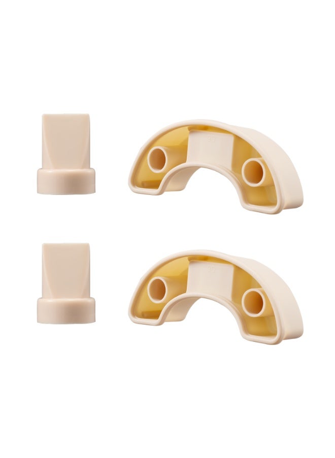 Paruu P16 Diaphragm & Valve Replacement, Only for P16 Wearable Breast Pump, 2 Pack Sets Original Accessories - Image 1