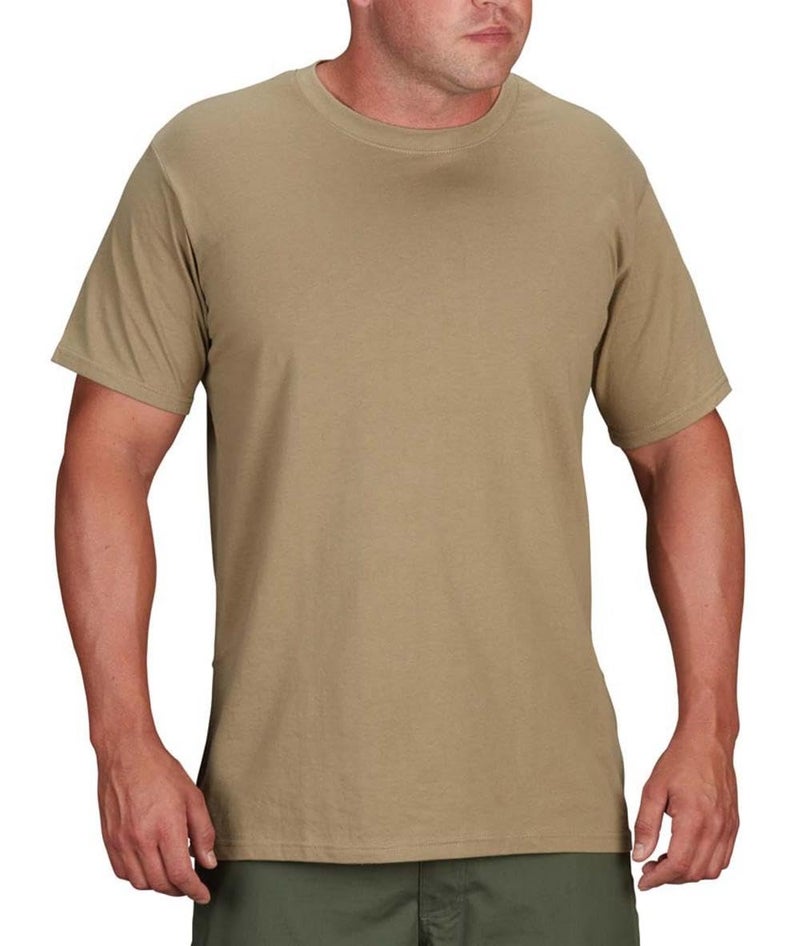 Propper Military T-Shirt 3-Pack, Tan 499, Medium - Image 1