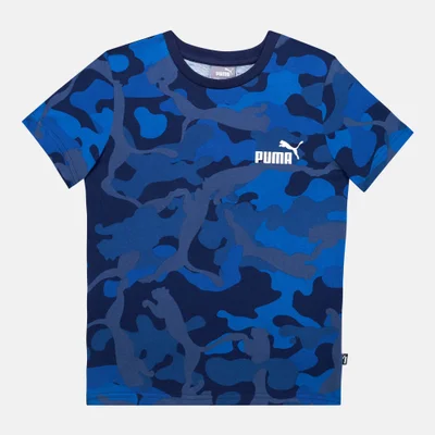 PUMA Kids' Essentials+ Camo T-Shirt