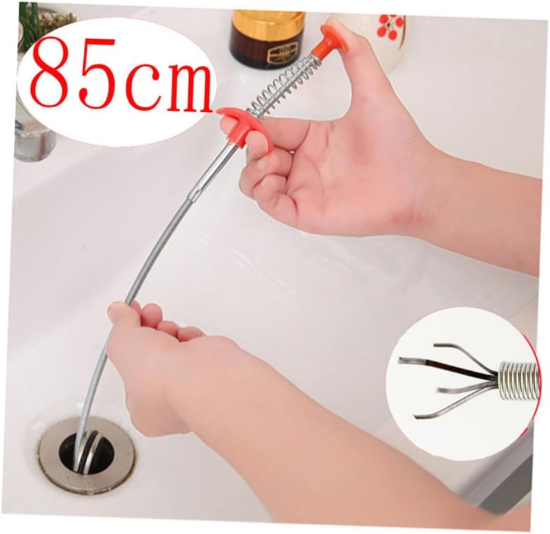 DOITOOL 2pcs Flexible Sticks 85cm Unclogging Snake for Kitchen Sink Plumber Tool Hair - Image 5