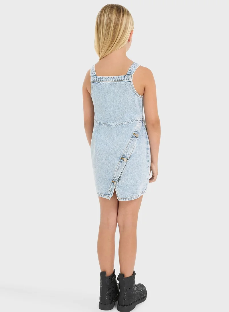 Calvin Klein Jeans Denim Pinafore Dress