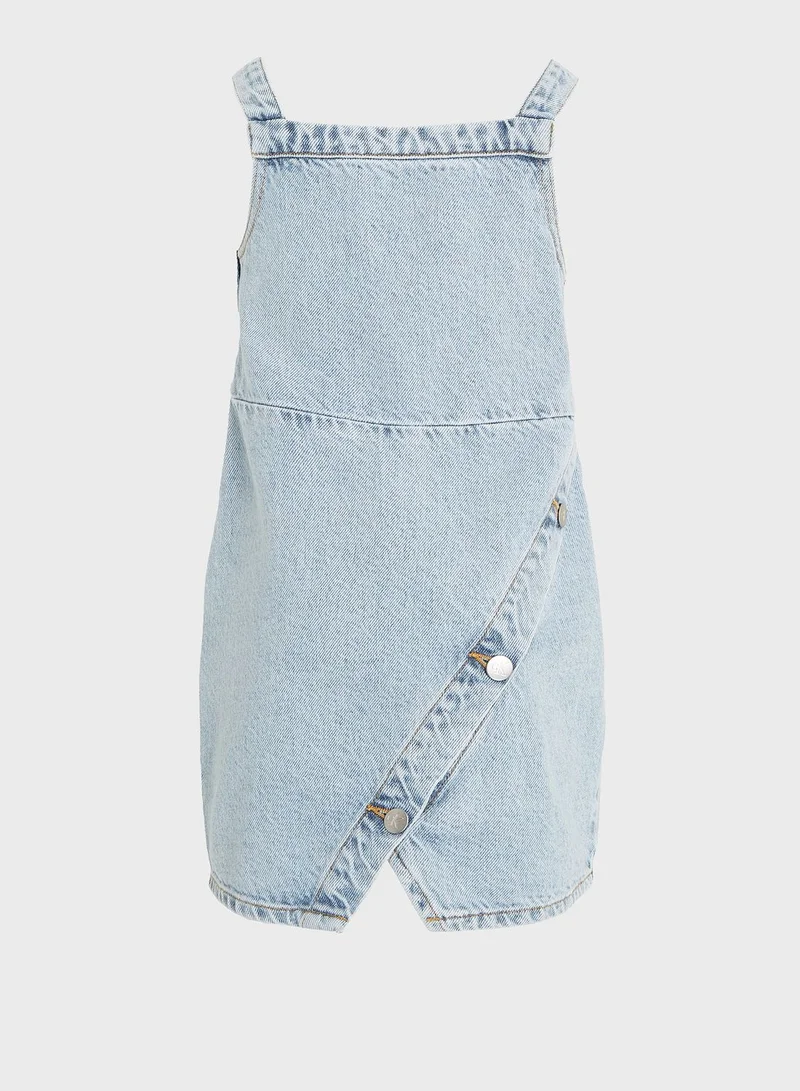 Calvin Klein Jeans Denim Pinafore Dress