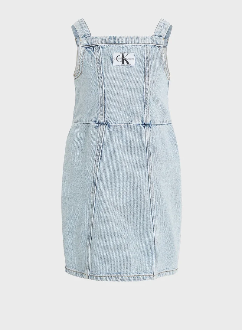 Calvin Klein Jeans Denim Pinafore Dress