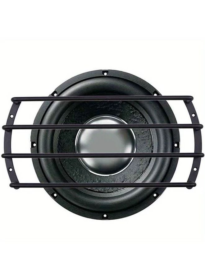 12 Inch Black Metal Subwoofer Grill Cover Anti Corrosion Wear Resistant Baked Paint Steel - Image 3
