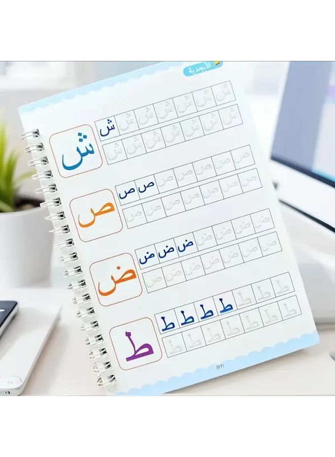 مجموعة مخطوطات عربية مكونة من 11 قطعة مع أقلام محفورة وعبوات إعادة تعبئة مناسبة - Image 3