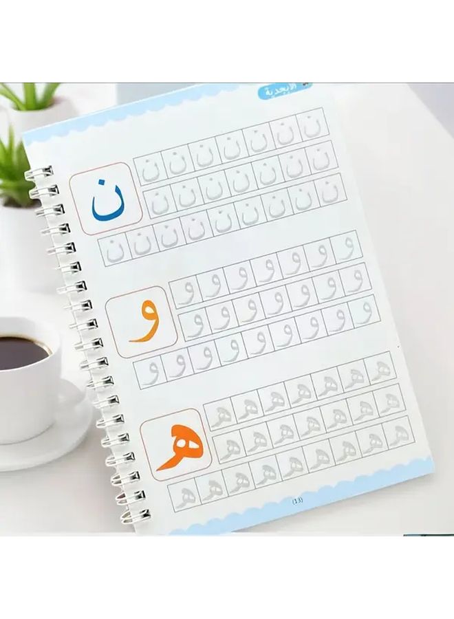 مجموعة مخطوطات عربية مكونة من 11 قطعة مع أقلام محفورة وعبوات إعادة تعبئة مناسبة - Image 4