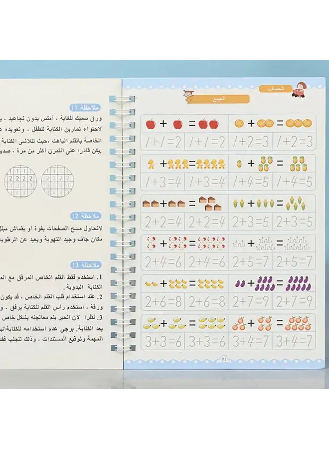 مجموعة مخطوطات عربية مكونة من 11 قطعة مع أقلام محفورة وعبوات إعادة تعبئة مناسبة - Image 5