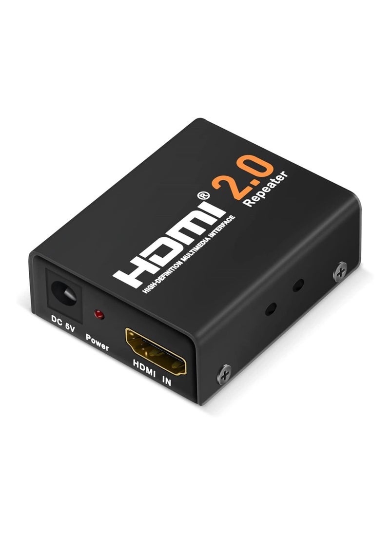 VKL HDMI 2.0 Repeater 4K 2K 1080P 18Gbps 3D HDMI Amplifier Repeater Bandwidth Hdcp (2.2 Up to 60m/200ft Transmission Distance)  - Image 1