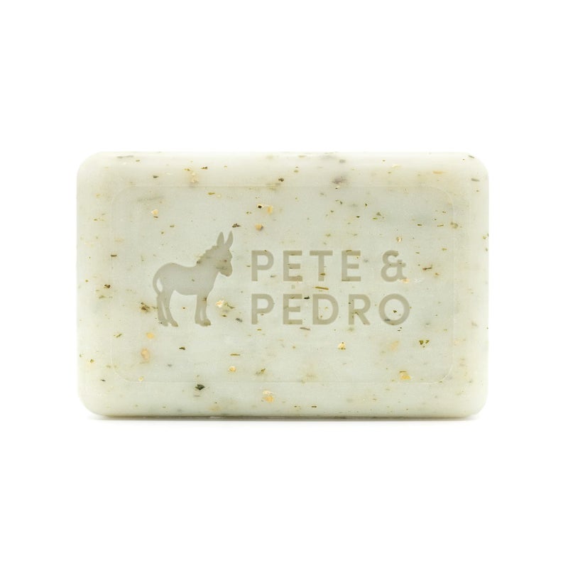 Pete & Pedro FRESH Body Soap Bar â€“ Eucalyptus Mint Scented Natural Moisturizing Men's Body Bar | Exfoliating Pumice & Hydrating Shea Butter | As Seen on Shark Tank, 6 oz. - Image 1