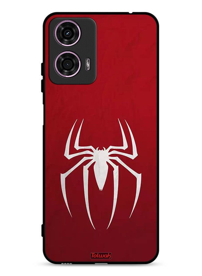Tolwak غطاء حماية موتورولا موتو G24 4G مع أيقونة العنكبوت - Image 1