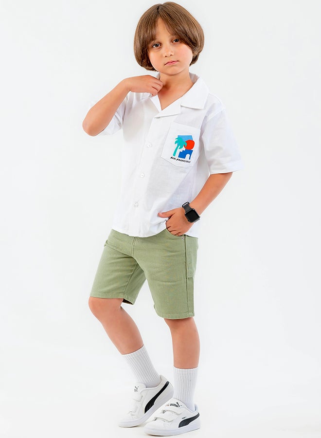 سي إن جينز وير كيدز تي شيرت صيفي للاولاد - Image 1