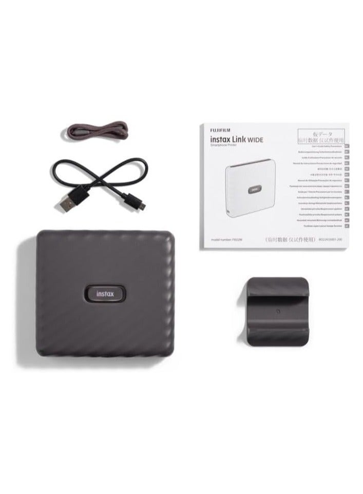 Instax Link Wide Printer - Mocha Gray - Image 2