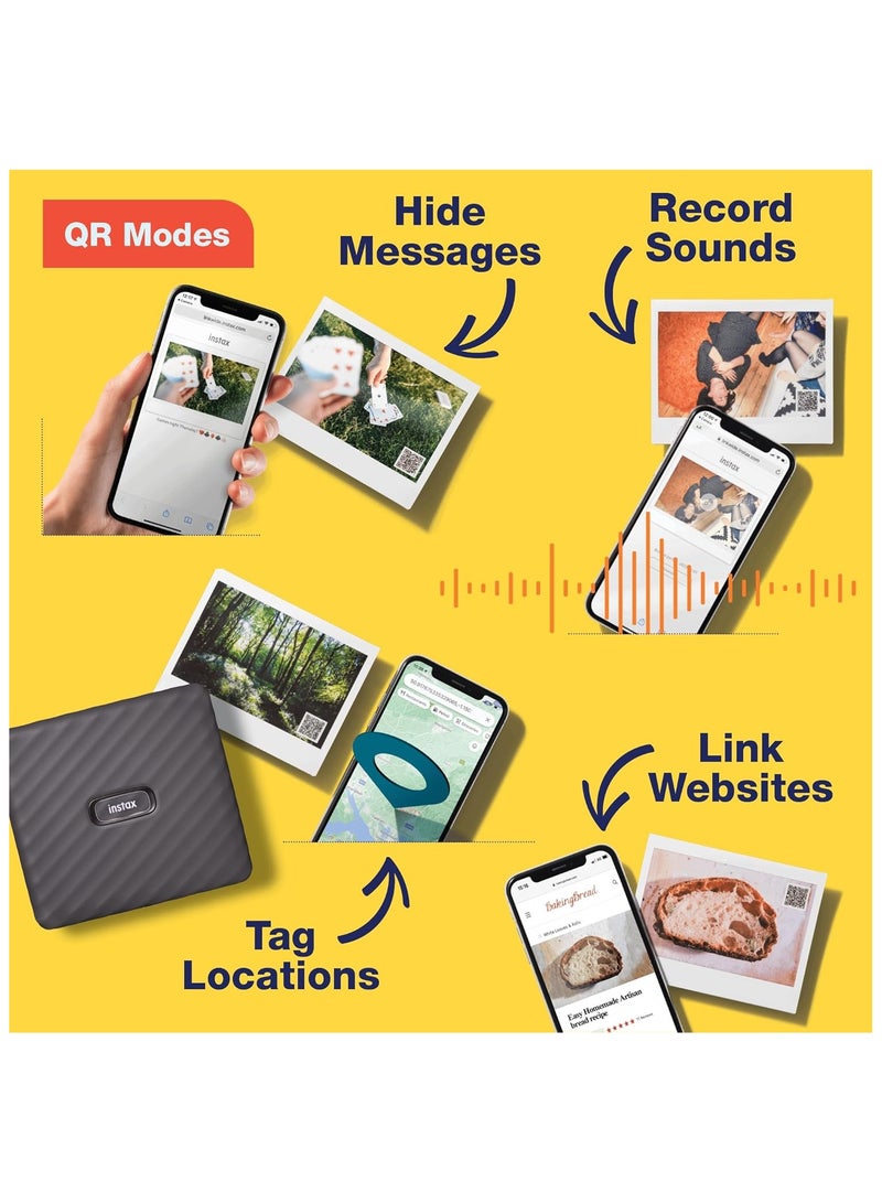Instax Link Wide Printer - Mocha Gray - Image 5