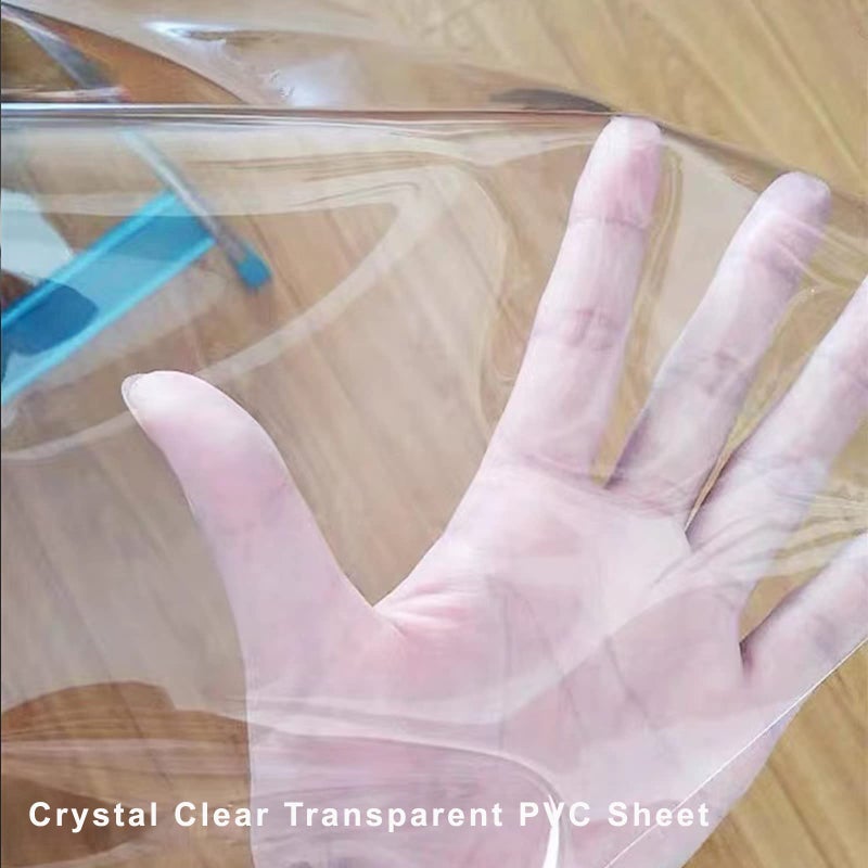 LIBERECOO Clear Small Round Fitted Vinyl Tablecloth for 22-26" Diameter Tables - Heavy Duty Elasticized Table Cover Elastic Edged Plastic Table Cloth Protector - Image 5