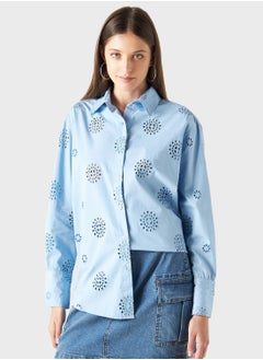 Lee Cooper Printed Button Down Shirt  - Image 1