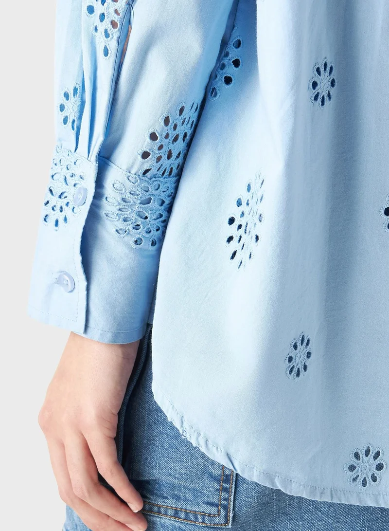 Lee Cooper Printed Button Down Shirt