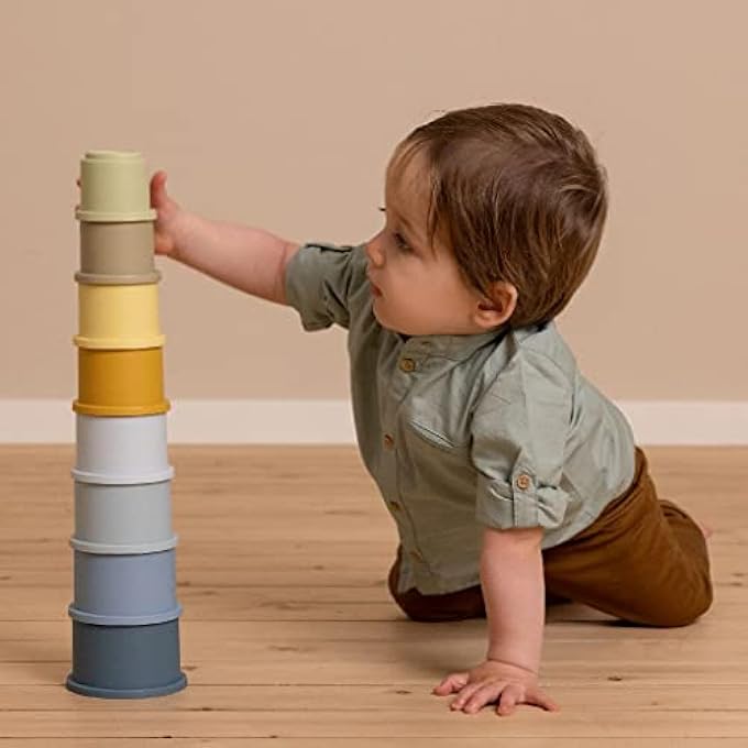 2008002 STACKING CUPS, BLUE - Image 4