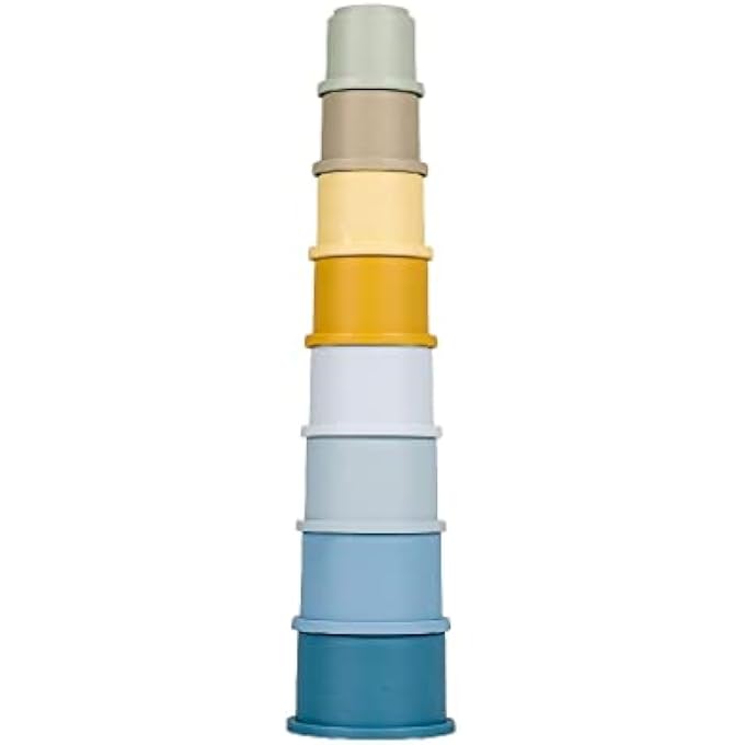 2008002 STACKING CUPS, BLUE - Image 2