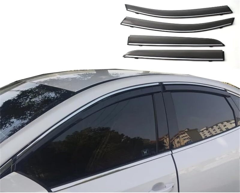 QASULER Window Rain Guard for BYD E9 (2021-2023) - Image 5