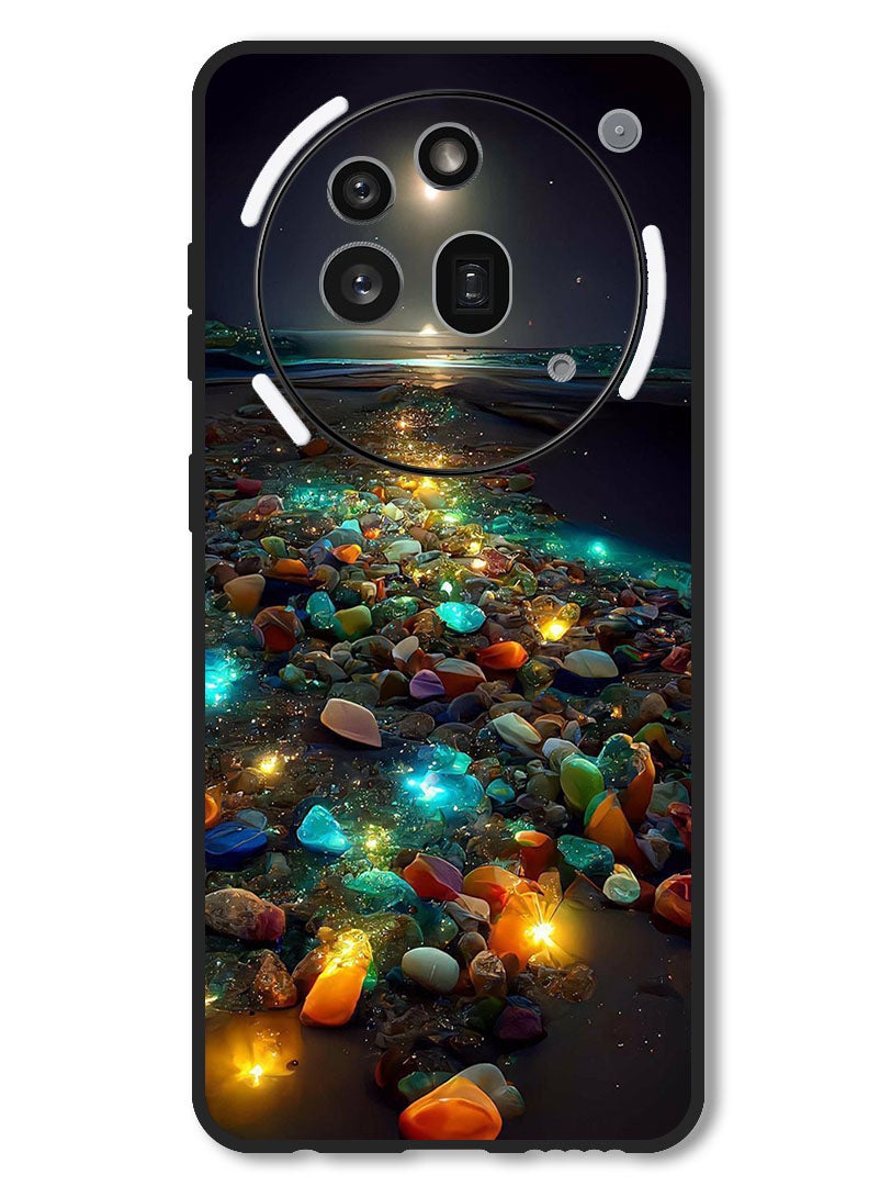 Theodor Case Compatible with Nothing Phone 3a Pro Protection Shockproof Bumper Cover Glow - Image 1