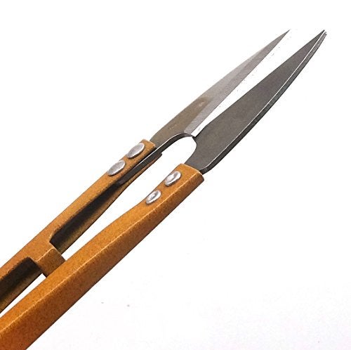 Penta Angel 4.1inch Sewing Scissors Yarn Thread Scissors Mini Small Snips Trimming Nipper - Great for Stitch,DIY Supplies (3PCS, Gold) - Image 3