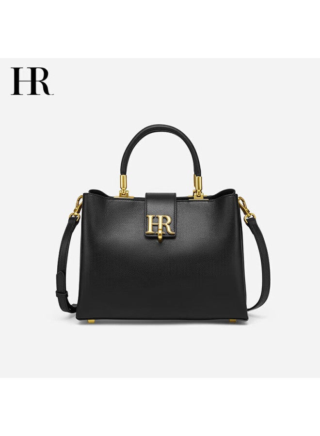 Hr Helena Women's Handbag, Top-grain Leather, Tote Bag, Shoulder Bag, Work Commute Crossbody Bag, Qixi Gift - Image 2
