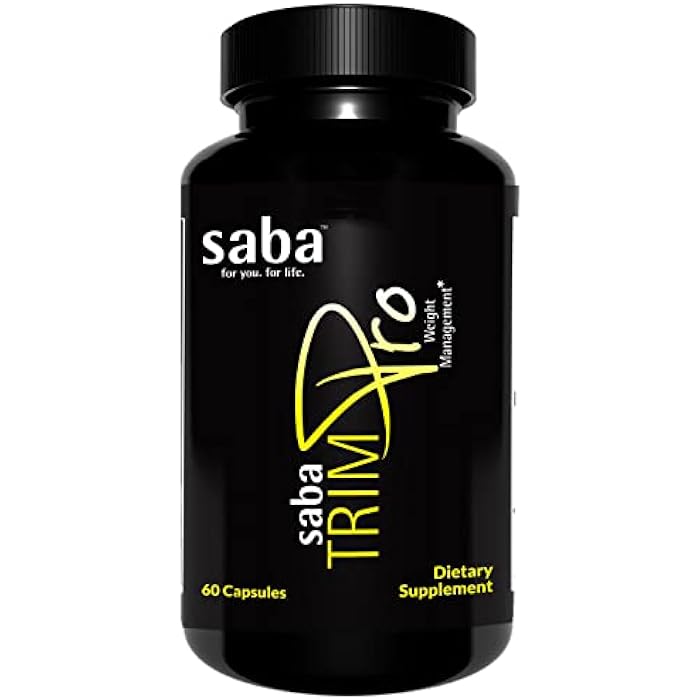 Saba Kombucha Saba TrimPro™ - Thermogenic Fat Burner - Weight Loss, Appetite Suppressant, & Energy Booster - Premium Vitamins, Minerals & Plant Ingredients & More - 60 Natural Diet Pills - Image 1