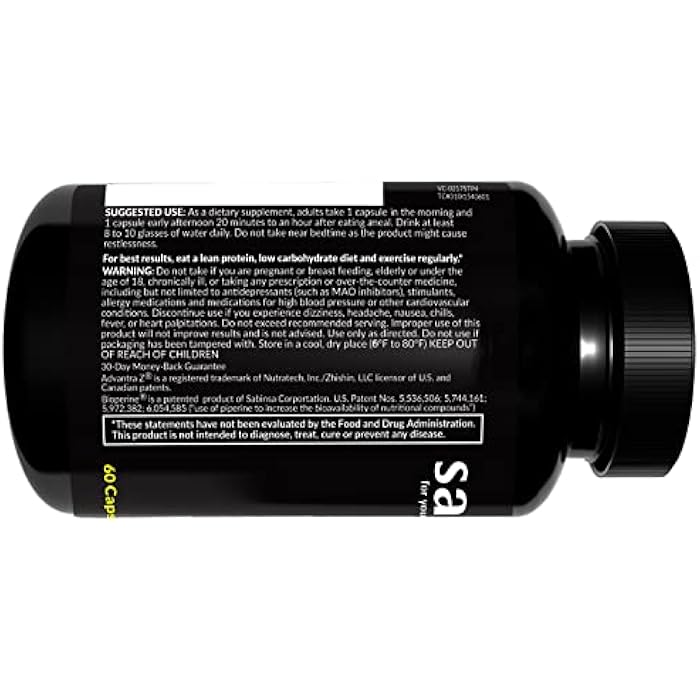 Saba Kombucha Saba TrimPro™ - Thermogenic Fat Burner - Weight Loss, Appetite Suppressant, & Energy Booster - Premium Vitamins, Minerals & Plant Ingredients & More - 60 Natural Diet Pills - Image 3