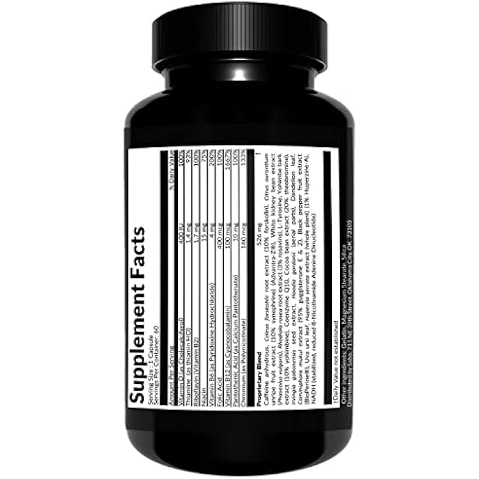 Saba Kombucha Saba TrimPro™ - Thermogenic Fat Burner - Weight Loss, Appetite Suppressant, & Energy Booster - Premium Vitamins, Minerals & Plant Ingredients & More - 60 Natural Diet Pills - Image 4