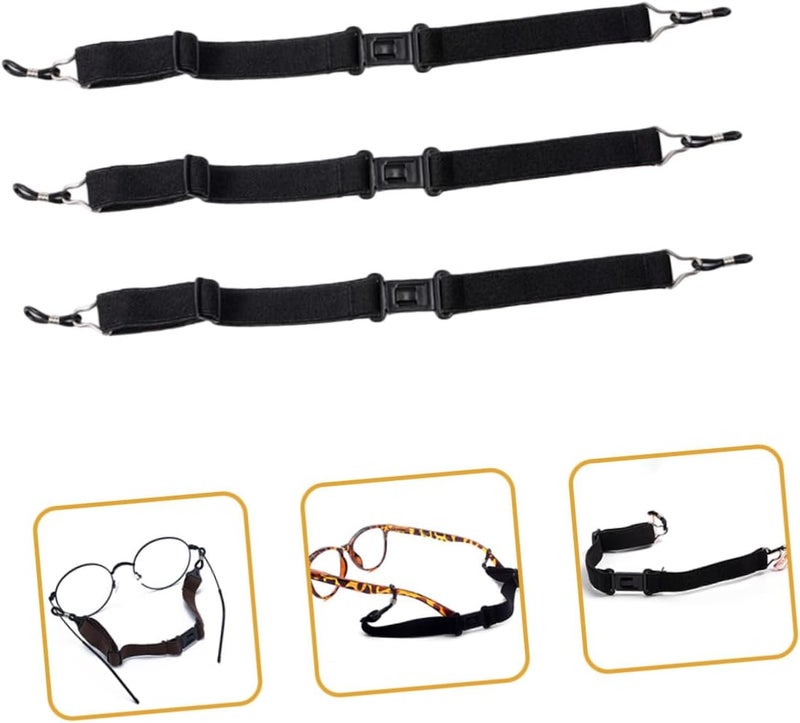 3pcs Sports Sunglasses Strap Glasses Retainer Anti-slip Eyeglasses String Holder for Outdoor Activities - Image 4