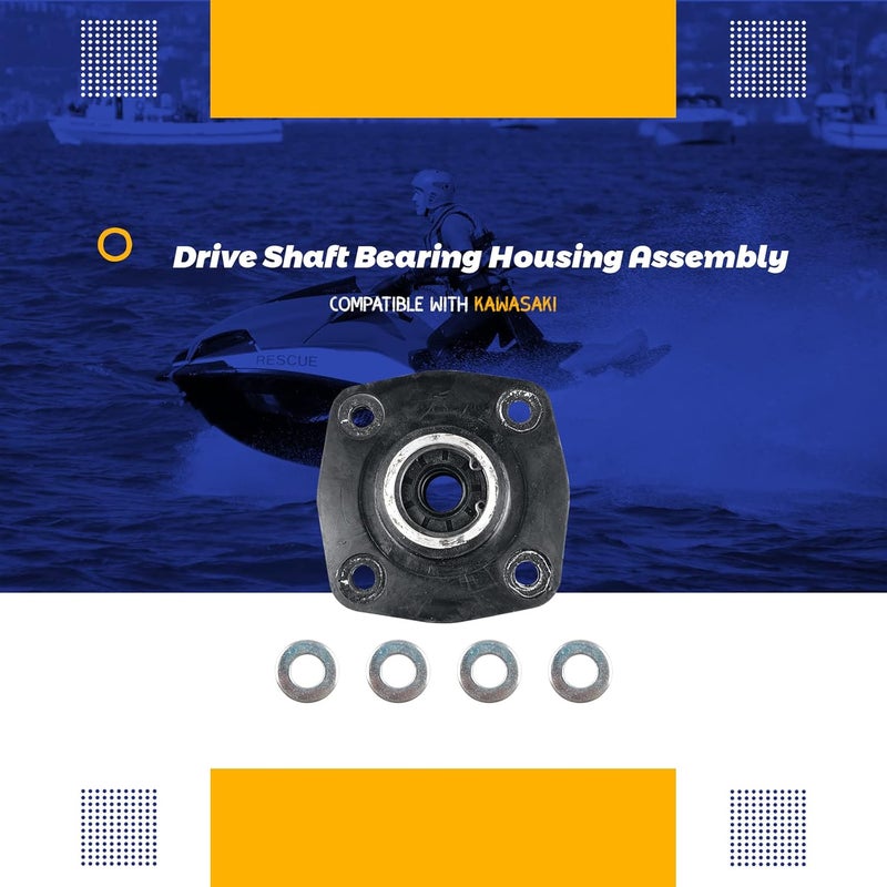 Whautole Drive Shaft Bearing Housing Assembly for Kawasaki Jet Ski Series - Image 2