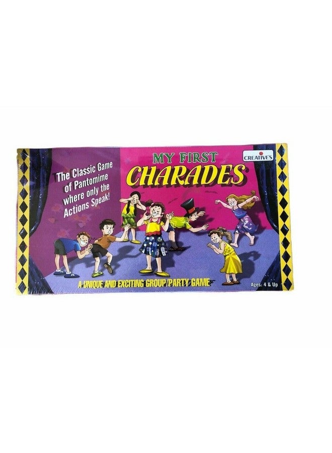 Creative's Creative Educational Aids P. Ltd. - CRE0976 My First Charades Board Game (Multi-Color) - Image 1