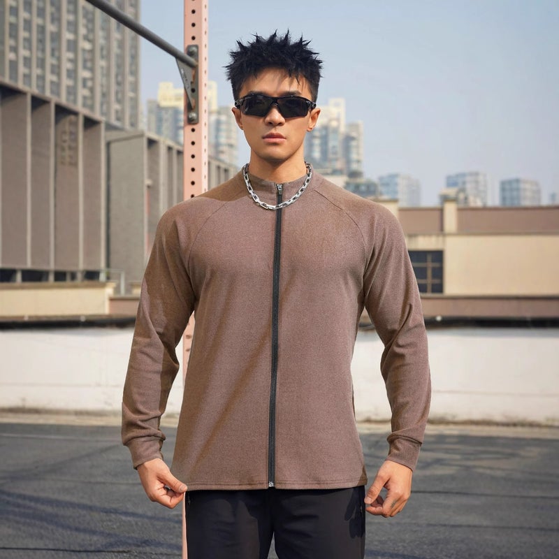 Men's Thermal Muscle Fit Polo Long Sleeve T-Shirt - Image 2