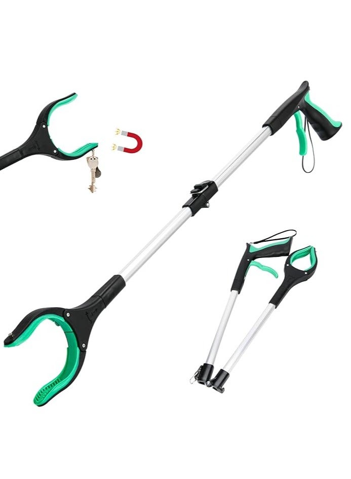 Arabest Grabber Reacher Tool Reacher Grabber Pickup Tool Grabbers for Seniors Grabber Grabber Tool (Green)  - Image 1